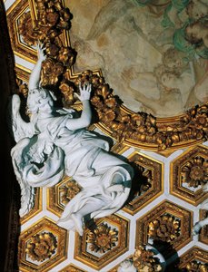 Detail der barocken Dekoration, Kirche von Sant