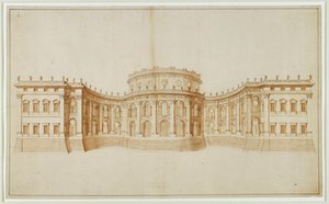 Projekt für den Louvre von Gian Lorenzo Bernini