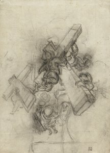 Putti, die das Kreuz tragen, 1672-75 von Gian Lorenzo Bernini