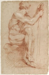 Sitzender männlicher Akt von Gian Lorenzo Bernini