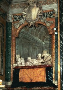 Seitenloge mit der Familie Cornaro