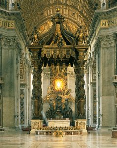 Baldachin von St. Peter von Gian Lorenzo Bernini