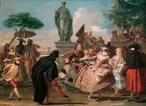 Das Menuett von Giandomenico  Tiepolo