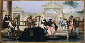 Die Abfahrt der Gondel