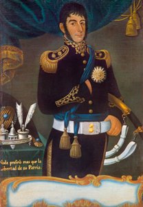 Porträt von José de San Martín von Gil de Castro