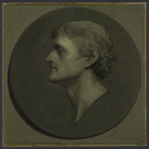 Thomas Jefferson (Das Medaillonporträt), 1805 von Gilbert Stuart