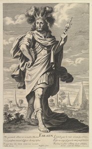 Pharao, ca. 1639-40 von Gilles Rousselet and Abraham Bosse