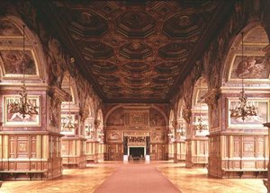 Der Ballsaal oder die Galerie von Henri II
