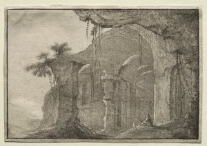 Ruinen eines Amphitheaters von Gillis Neyts