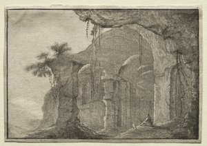 Ruinen eines Amphitheaters von Gillis Neyts