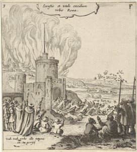Brand in Rom von Gillis van Scheyndel (I)