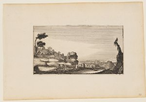 Hügelpanorama, aus Zwölf Landschaften mit Figuren von Gillis van Scheyndel