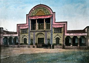 Tor des Palastes des Schahs, Teheran, um 1890 von Gillot