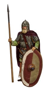 Barbar: Krieger Ostrogoth (ostrogothischer Soldat, germanischer Stammesbund)