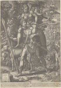 Allegorie auf die Jagd von Giorgio Ghisi