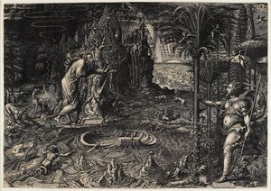 Allegorie des Lebens (Raffaels Traum) von Giorgio Ghisi