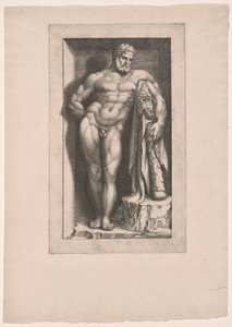 Der Farnesische Herkules von Giorgio Ghisi