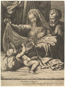 Die Madonna von Loreto, um 1575 von Giorgio Ghisi