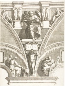 Der Prophet Joel von Giorgio Ghisi