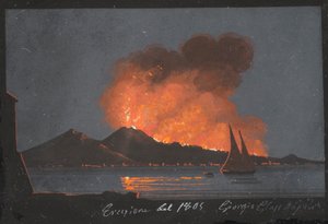 Neapel, Vesuv-Eruption
