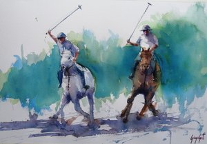 Polo-Match Aktion von Giorgio Gosti