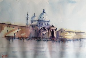 Venezianische Basilika-Reflexion von Giorgio Gosti