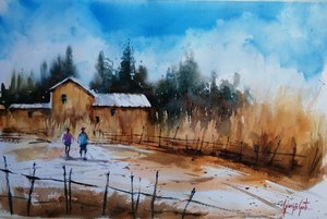Landschaft auf dem Land 15