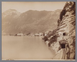 Brunnen am Vierwaldstättersee in der Schweiz von Giorgio Sommer