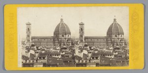 Ansicht des Doms von Florenz von Giorgio Sommer