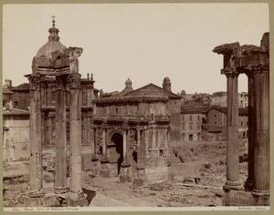 Rom - Bogen des Septimius Severus von Giorgio Sommer