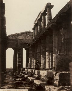 Ruinen des Tempels des Neptun in Paestum