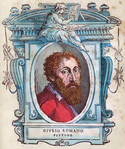 Porträt von Jules Romain (Giulio di Pietro di Filippo von Gianuzzi, genannt Giulio Pippi, dann Giulio Romano)