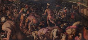 Die Schlacht gegen Radagaisus bei Faesulae im Jahr 406, 1563-1565
