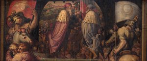 Vereinigung von Florenz und Fiesole, 1563-1565 von Giorgio Vasari