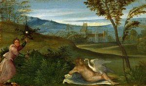 Leda und der Schwan von Giorgione