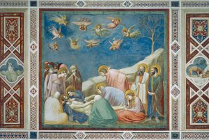 Beweinung Christi (Detail) von Giotto (c.1266 1337)