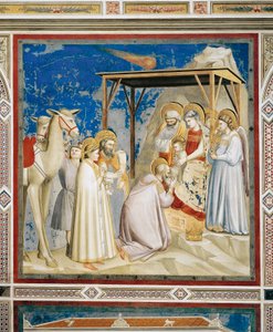 Anbetung der Heiligen Drei Könige in der Scrovegni-Kapelle, Padua