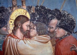 Der Kuss des Judas. (Detail)