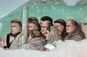 Fragment einer Serie über das Leben des heiligen Franziskus