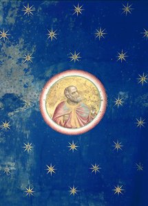 Ein Prophet, aus dem Gewölbe der Decke, ca. 1305