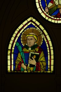 Diakon (Buntglas) von Giotto di Bondone