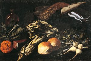 Stillleben mit Gemüse von Giovanni Battista Ruoppolo or Ruopolo