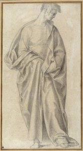 Schwer drapierter Jugendlicher von Giovanni (attr. to) Bandini