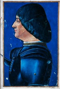 Porträt von Ludovico Maria Sforza, Moro