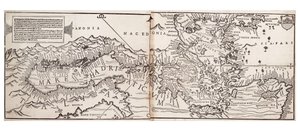 Vavassore-Karte des Mittelmeers, vermutlich die älteste erhaltene gedruckte Karte von Giovanni Andrea Vavassore