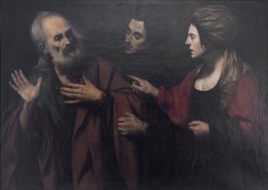 Die Verleugnung des Heiligen Petrus von Giovanni Antonio Galli