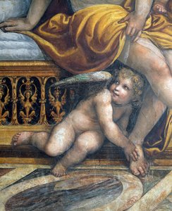 Die Hochzeit von Alexander dem Großen und Roxanne (Detail) von Giovanni Antonio Bazzi Sodoma