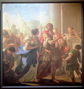 Hektor und Andromache, um 1708-10