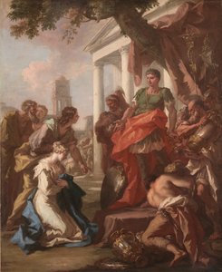 Die Mäßigung des Scipio von Giovanni Antonio Pellegrini