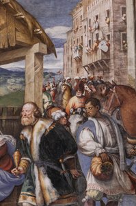Anbetung der Könige und Anbetung der Hirten von Giovanni Antonio Pordenone